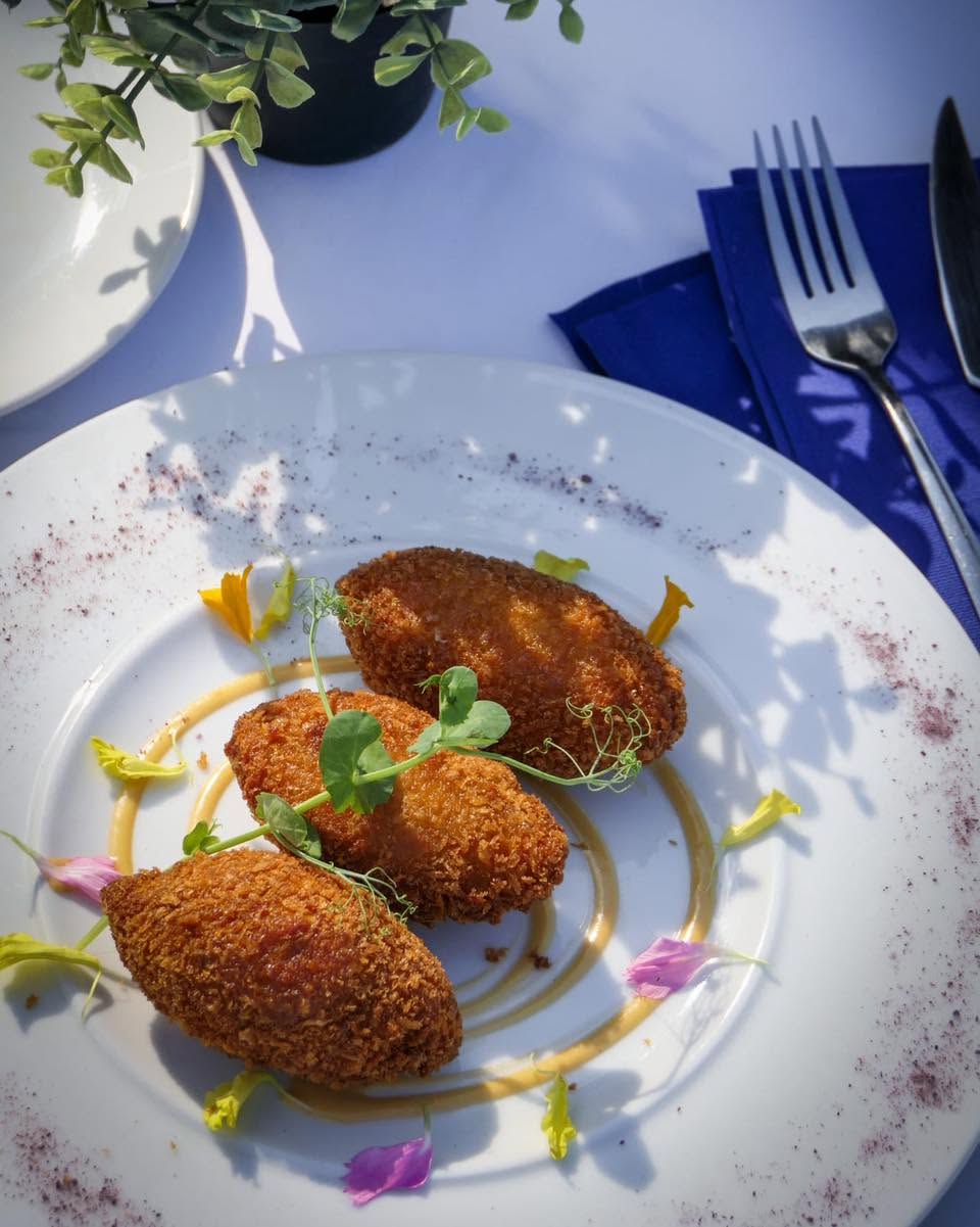Golden crispy croquettes